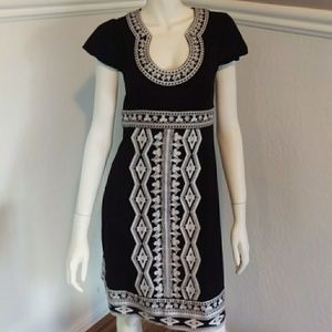 INC Embroidered Dress